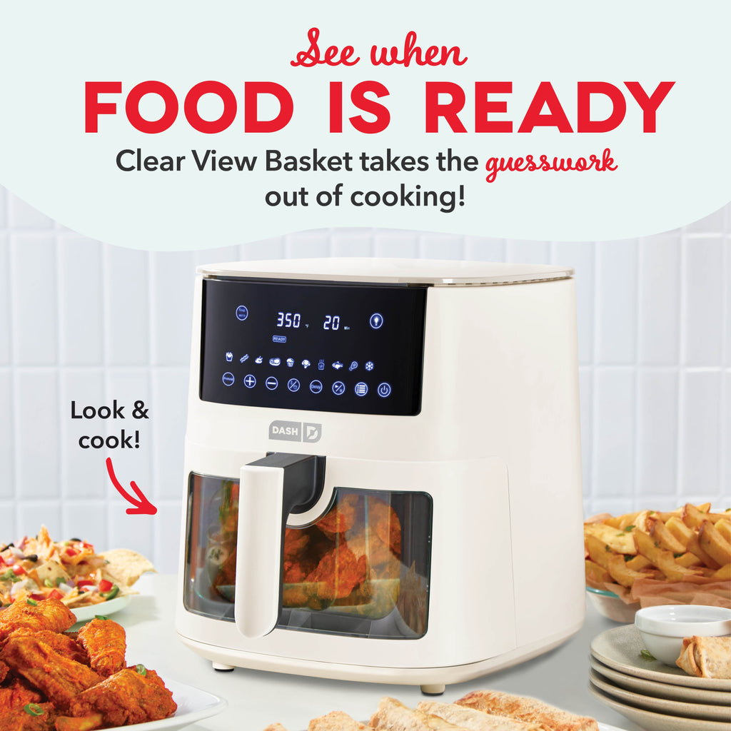 7qt Clear View Digital Air Fryer